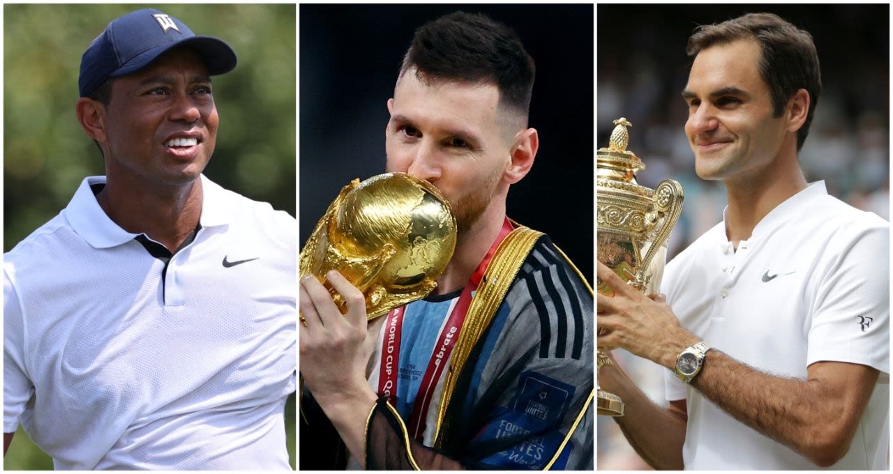 The top 10 athletes of the 21st century have been named and ranked - in order