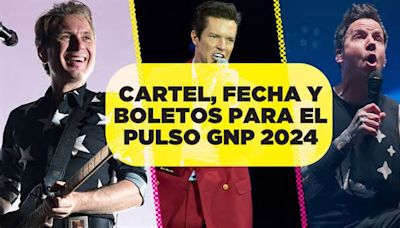 The Killers, Franz Ferdinand y Simple Plan: Cartel, fecha y boletos para el Pulso GNP 2024