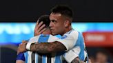 El dardo de Lautaro Martínez a la Roja tras anotar el gol del triunfo de Argentina - La Tercera