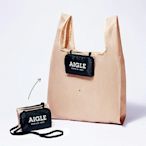 雜誌附錄贈品可摺疊購物袋大容量防水耐磨可單肩可斜挎時尚環保袋