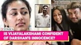 Darshan's Wife Vijayalakshmi Breaks Silence on Renukaswamy Murder: 'Truth Will Triumph' | Etimes - Times of India Videos