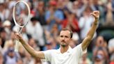 Compleja pero victoria al fin de Medvedev en Wimbledon