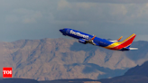 'Low altitude alert': Southwest airlines descends to alarmingly low height, FAA begins probe - Times of India