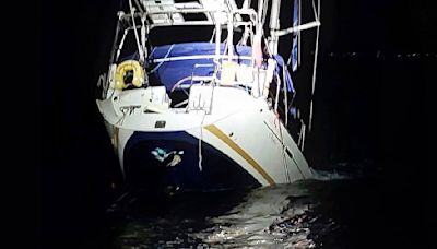 Moment Brit's boat sinks after being attacked by ORCAS off Gibraltar