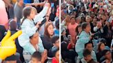 Niña mexicana se emociona hasta las lágrimas al cantar cumbia de Rossy War en concierto