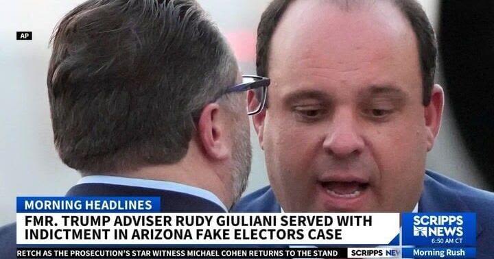 Rudy Giuliani Indicted in Arizona Fake Electors Probe