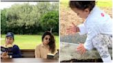 Priyanka Chopra enjoys beach time and ice cream with daughter Malti Marie; mother Madhu Chopra joins them. Watch