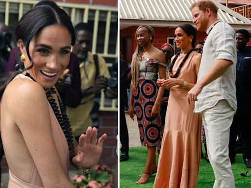 Meghan Markle ignites fierce debate after wearing dress called ‘Windsor’ during Nigeria trip: ‘Done as a snub’