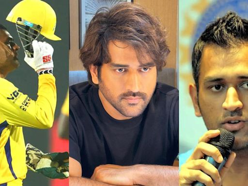 MS Dhoni Birthday 2024: From mohawk to spikes, a look at Thala’s stylish hairdos