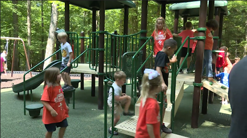 Grandview gets new playground equipment