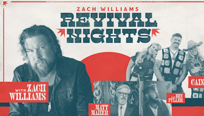 Zach Williams Announces 2024 Revival Nights Tour With CAIN, Matt Maher, & Ben Fuller | CCM Magazine