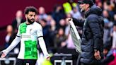 El picante cruce entre Mohamed Salah y Jürgen Klopp en Liverpool