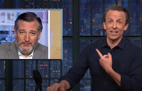 Seth Meyers Delights in Ted Cruz’s ‘Backhanded Compliment’ of Trump’s Sex Life | Video