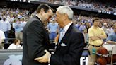 Roy Williams, Coach K share stage at NCCA Coaching Clinic