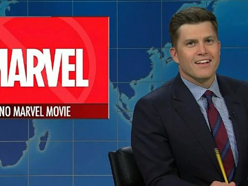 Saturday Night Live: Weekend Update's Colin Jost Jokes About Marvel's Lack of Movie Releases