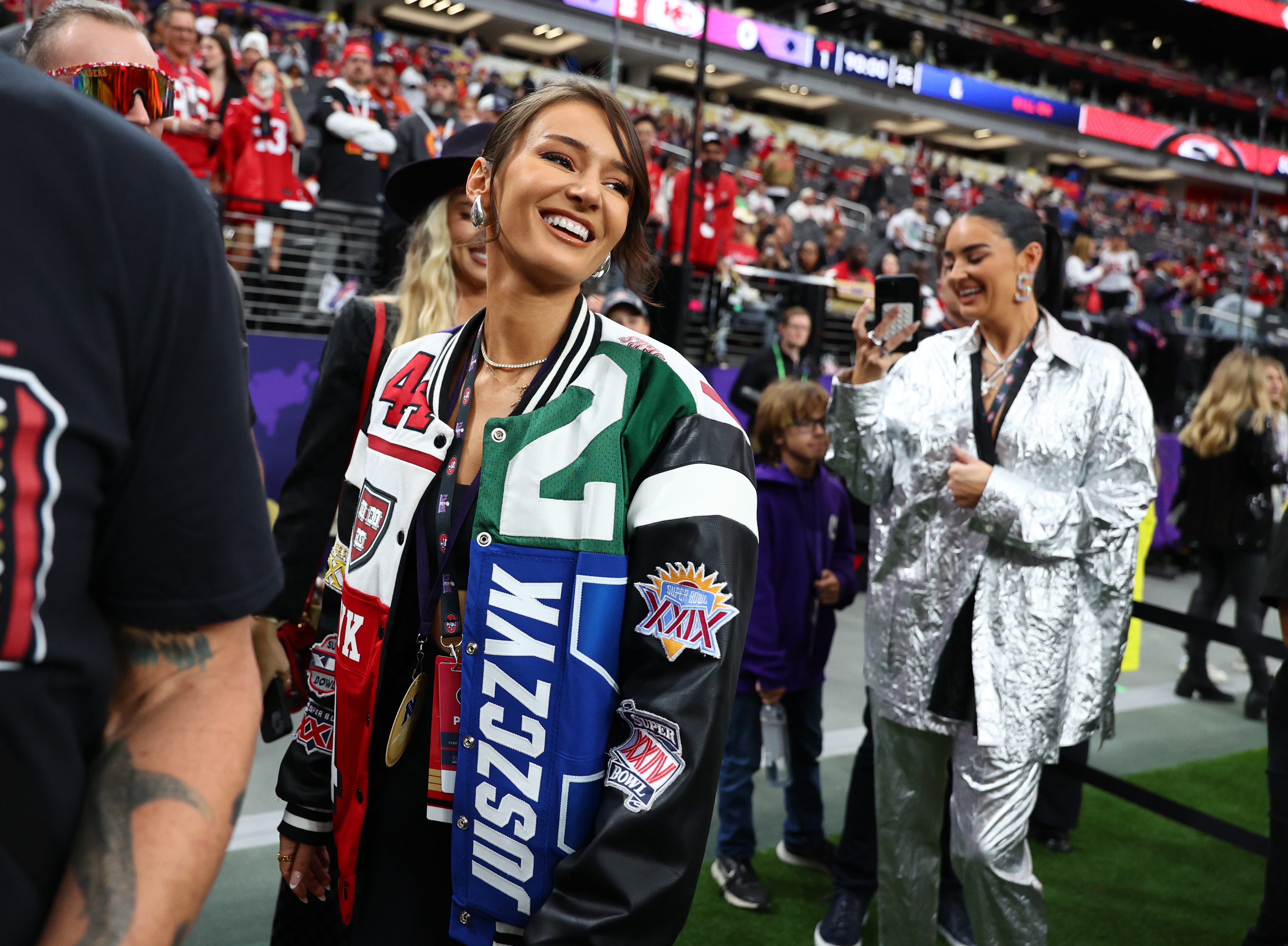 Kristin Juszczyk calls out Fox for 'loaded headline' about Kamala Harris' custom jacket order