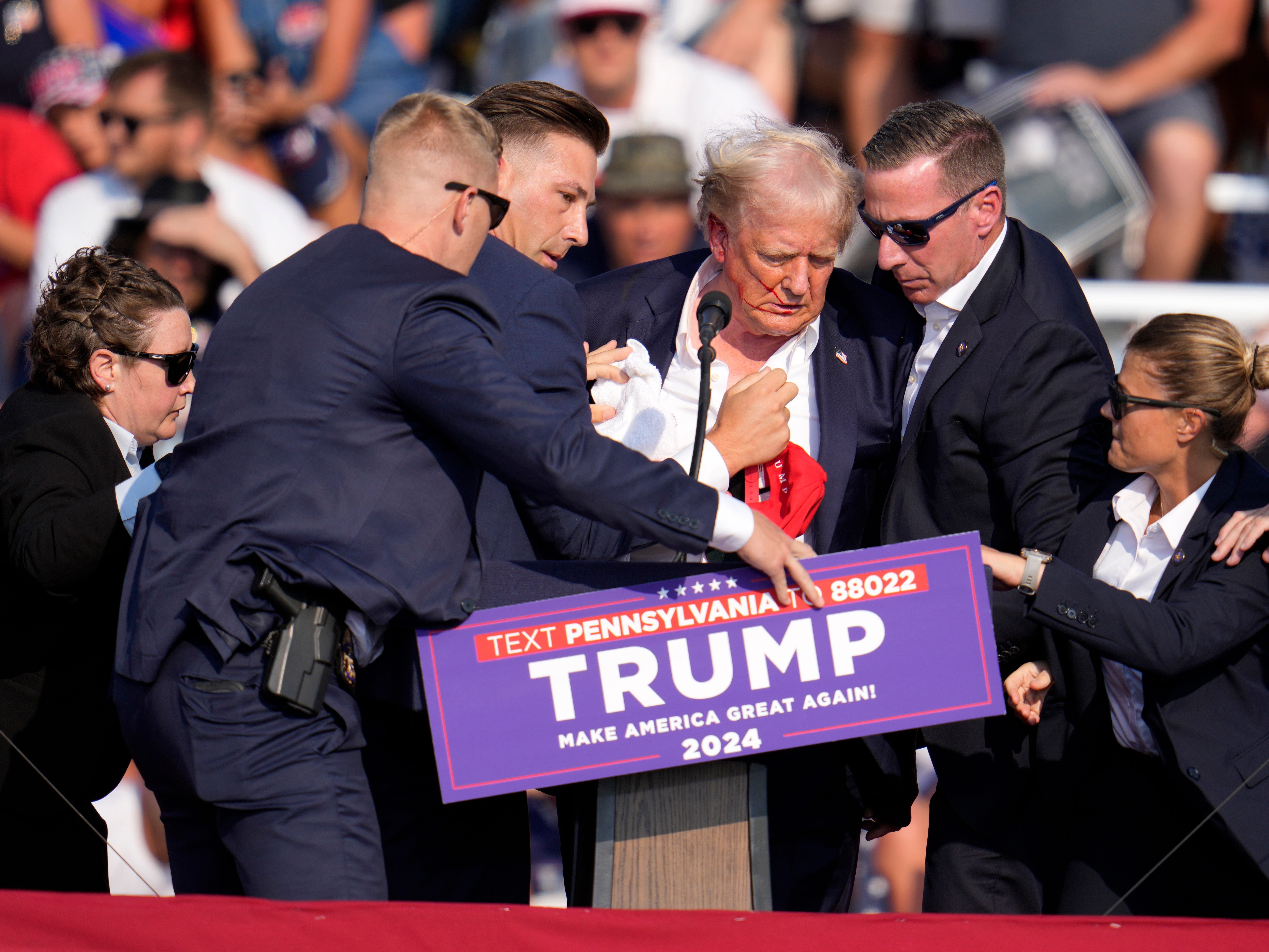 Witness shares account of seeing a spectator killed at Trump rally: 'His family members were on the bleachers with him'