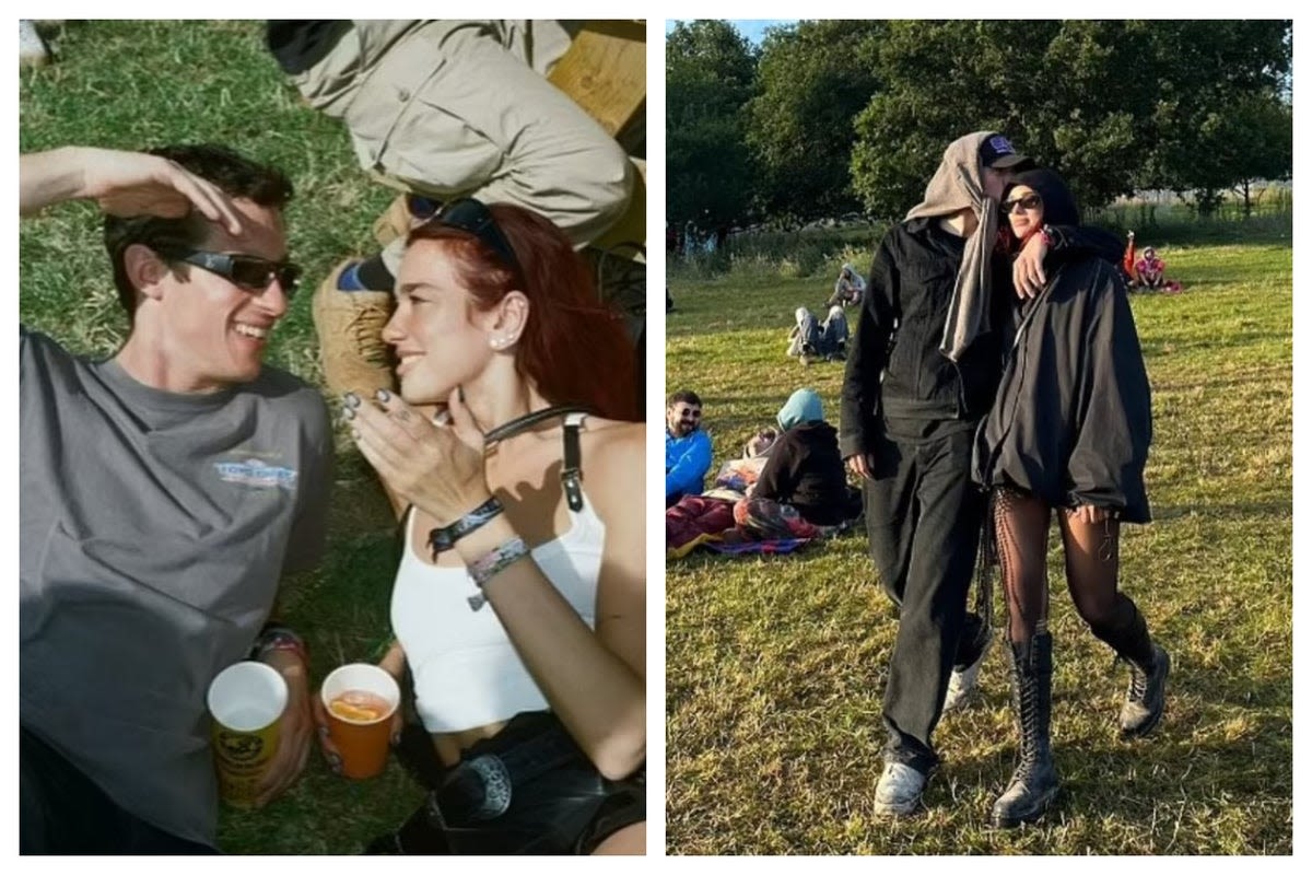 Dua Lipa goes Instagram official with boyfriend Callum Turner after Glastonbury headline slot