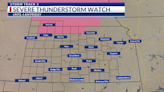 Storm reports: Severe thunderstorm watch issued for counties along Kansas/Nebraska state line