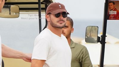 Zac Efron stylishly continues his St. Tropez holiday with friends