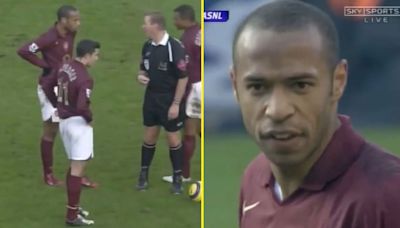 'Is that enough' - Henry trolled referee following iconic Premier League goal