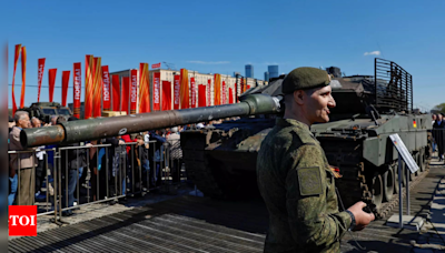 Russia to display captured US-made Abrams tank as a trophy in Moscow - Times of India