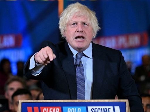 Boris Johnson's Unexpected Appearance At The Tory Election Rally Has Been Met With Disdain