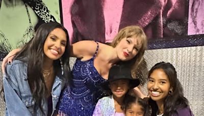 Taylor Swift tuvo un emotivo gesto con las hijas de Kobe y Vanessa Bryant tras presentar su nuevo disco