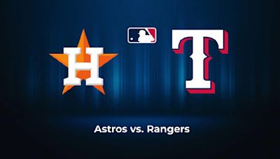 Astros vs. Rangers: Betting Trends, Odds, Records Against the Run Line, Home/Road Splits