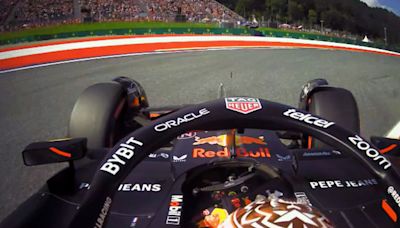 Watch Verstappen's Sprint Qualifying pole lap