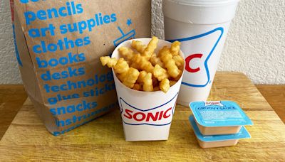 Sonic Groovy Fries And Groovy Sauce Review: The Sonic Menu Gets A Solid Upgrade