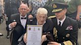 Ilkeston: UK's oldest WW2 veteran honoured with Spitfire flypast