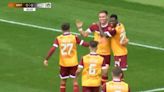 Watch as Kofi Balmer makes telling contribution for Motherwell on his debut