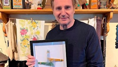 Liam Neeson ‘taken’ with the Donegal village where he filmed latest thriller