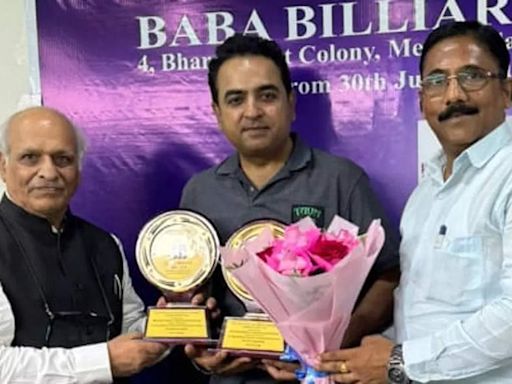 Double delight for Sundeep Gulati, wins senior Billiards and 15-Red snooker titles | More sports News - Times of India
