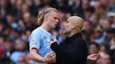 Man City: Pep Guardiola explains Erling Haaland touchline incident after substitution