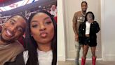 Simone Biles Rocks Glittery Red Cowboy Boots for Date Night with Husband Jonathan Owens