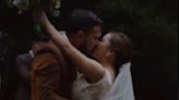 Newlyweds go viral with wedding in the rain video