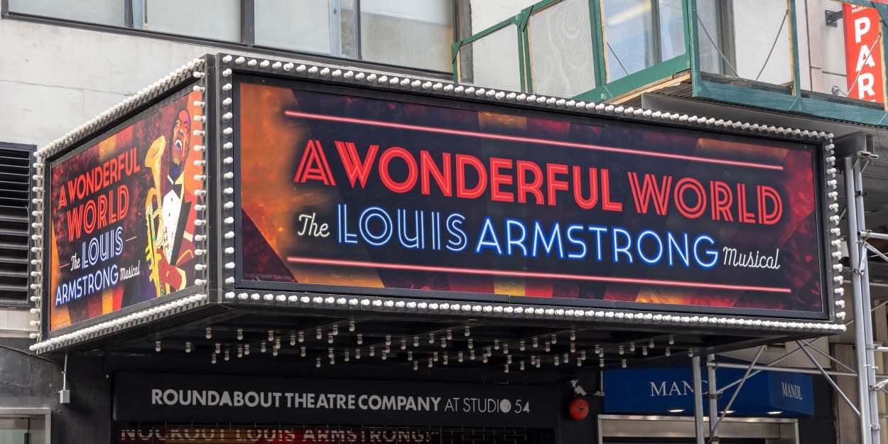 Up on the Marquee: A WONDERFUL WORLD