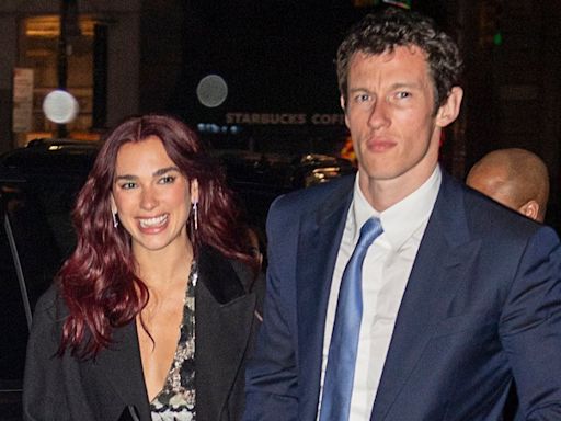 Dua Lipa and Callum Turner Hold Hands on New York City Date Night