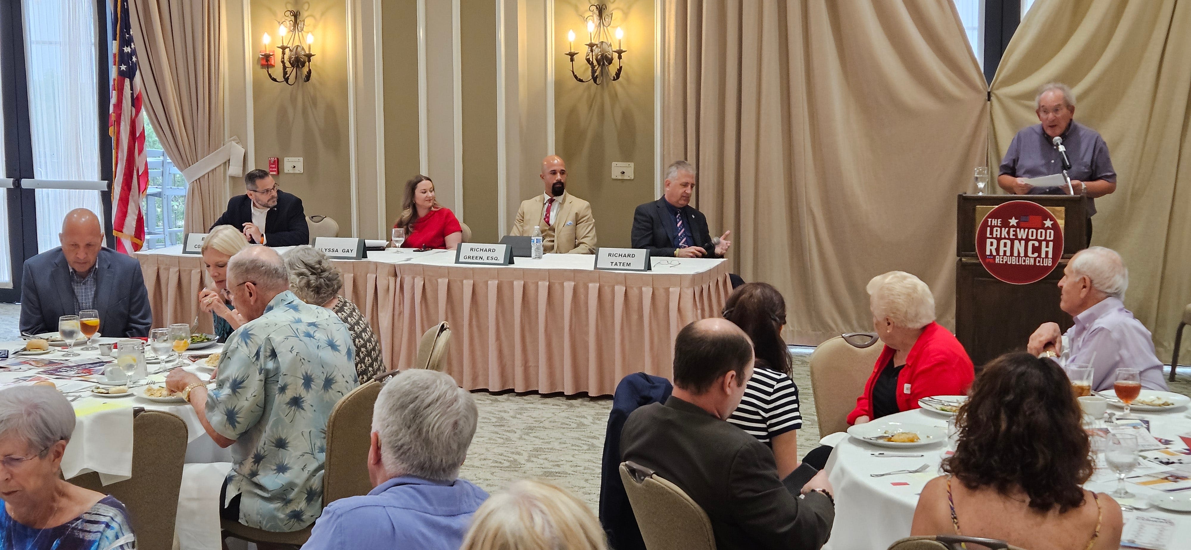 Republicans running for Florida House District 72 debate at political forum