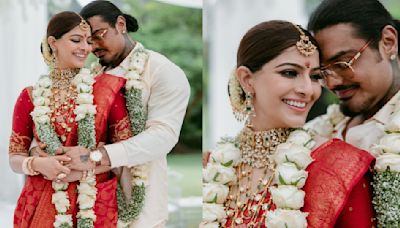 Varalaxmi Sarathkumar drops FIRST PICS from her traditional Hindu wedding with businessman Nicholai Sachdev