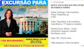 'Bate e volta nos EUA para votar na Kamala Harris': memes pró-democrata viram hit entre brasileiros