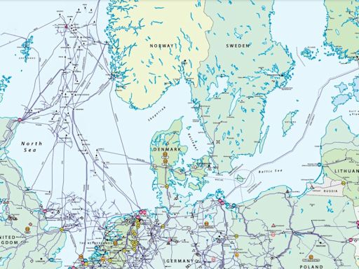 The security of Europe's oil and gas pipelines is at risk after the suspected Nord Stream sabotage. Here's a map of the sprawling network.