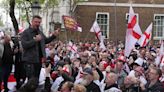 Disorder breaks out at St George’s Day event in Whitehall