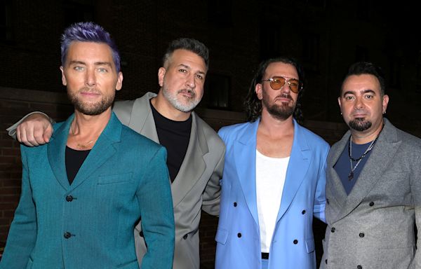 *NSYNC (Minus Justin Timberlake) Attend ‘Deadpool & Wolverine’ Premiere