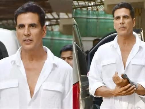 Akshay Kumar spotted wearing a splint after suffering a hand injury; worried fans react