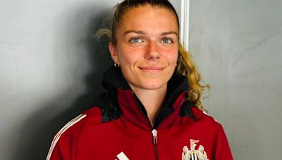 Newcastle United’s Amy Andrews: ‘I know I’m going to make it to the top’