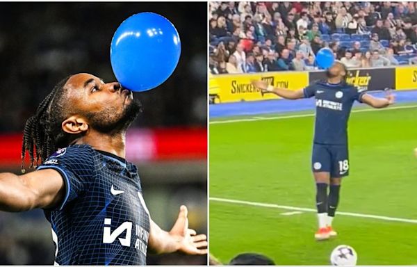 Why Christopher Nkunku celebrates every goal with a balloon