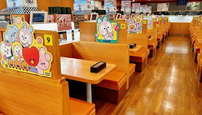 藏壽司化身BT21主題店！BT21抱枕、收納袋集點帶回家